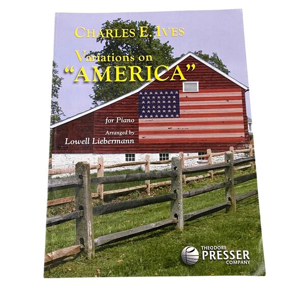 Piano Sheet Music Lot of 4 Edvard Grieg Charles E Ives Zoltan Kodaly J S Bach - Picture 4 of 7